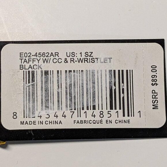 BEBE Woven Black Mini Bag + Matching Cardholder - Picture 5 of 5